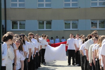 Nowe boisko przy ZSGH w Wiśle oficjalnie otwarte. Źródło: Powiat Cieszyn